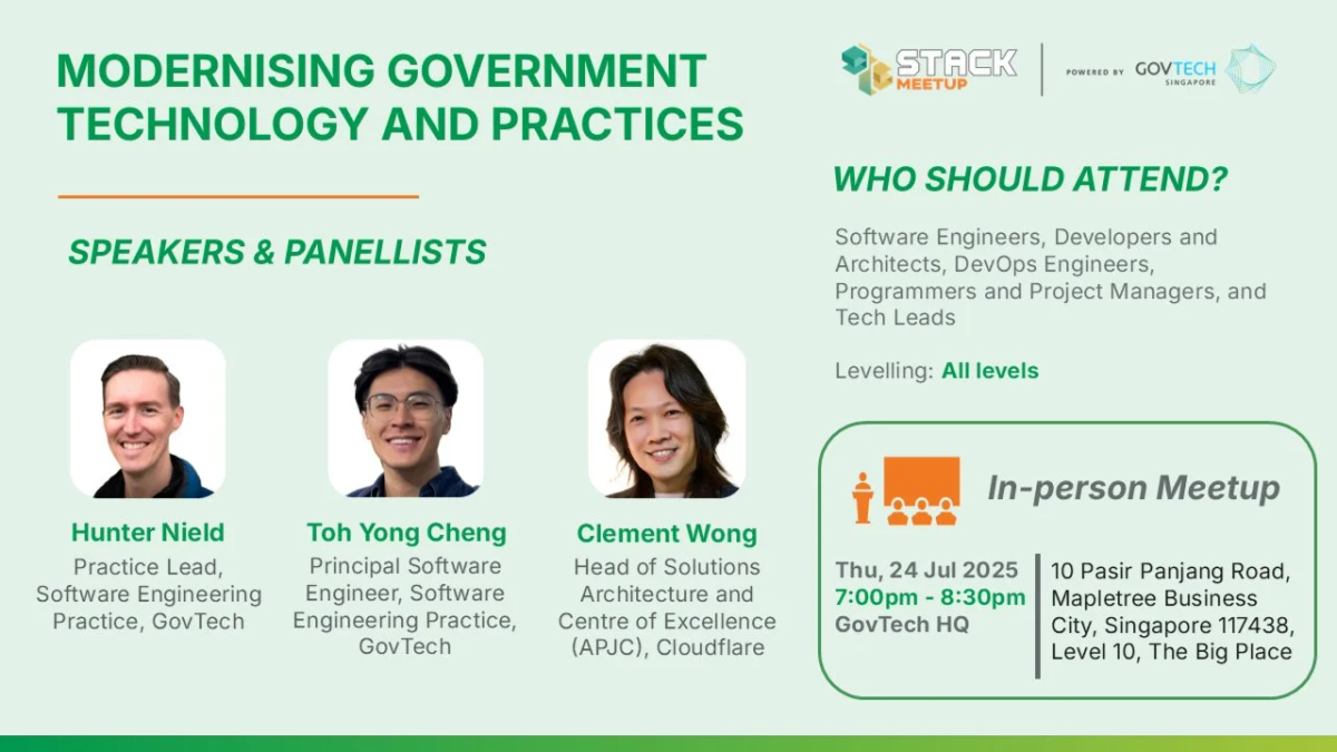 STACK Meetup - Modernising Government Technology and Practices